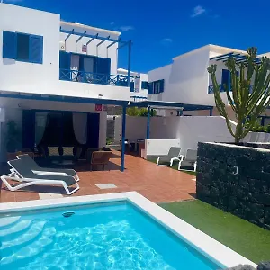 Villa Optimist Rubicon Piscina Climatizable, Frente Al Mar, Playa Blanca (Lanzarote)